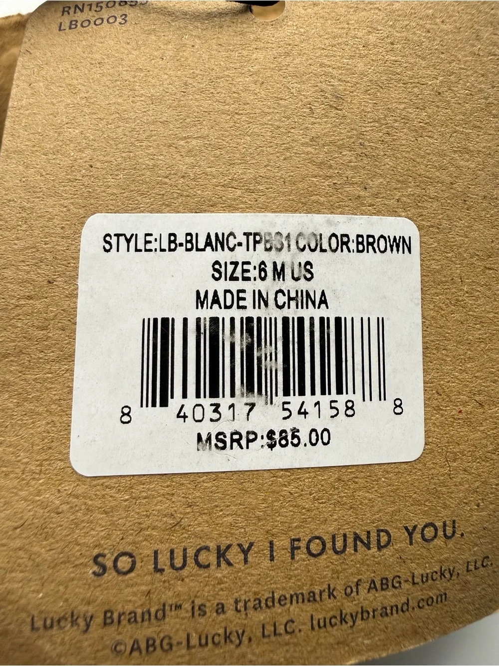 Lucky Brand Kids Brown Adjustable Double Buckle Sandals Toddler Size 6